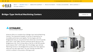 HS Machine Tools - BridgeCenter & SMART SW Series