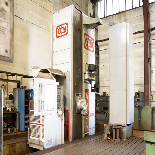 A stock image illustrating Moving Column Boring Machine concepts