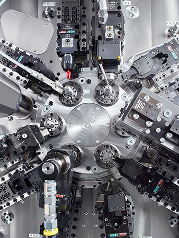 A stock image illustrating Multi-Spindle Machining Center concepts